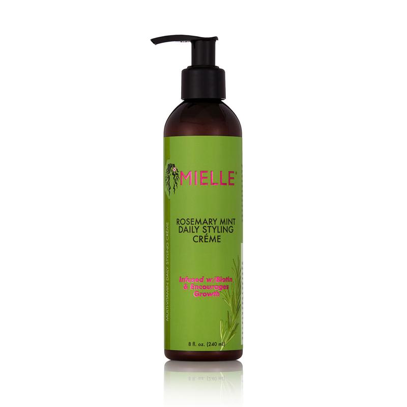 MIELLE Organics Rosemary Mint  Daily Hair Styling Creme Free 8 oz