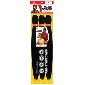 Magic Fingers 3x  52" Braiding Hair