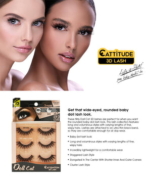 Ebin Cattitude 3D Lash Doll Cat