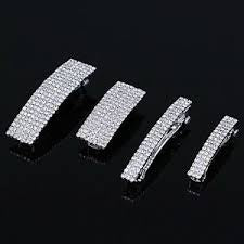 Fashion Jewelry Silver Hair Clips