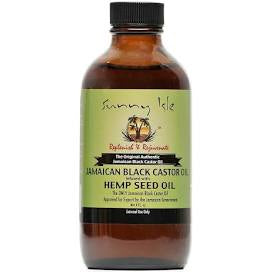 SUNNY ISLE BLACK Hemp SEED OIL 4Z