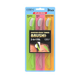 EBIN NY 3PACK EDGE TAMER BRUSH
