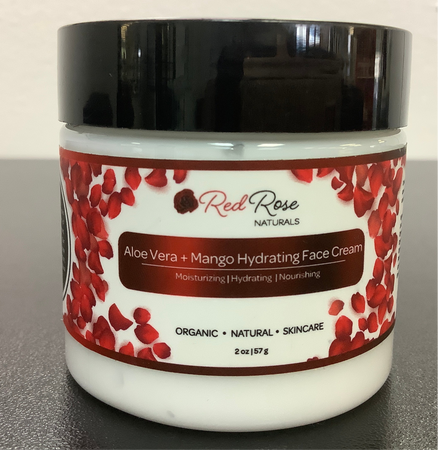 Redrose naturals Aloe Vera +mango hydrating face cream