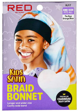 Red by Kiss Kids’ Braid Bonnet