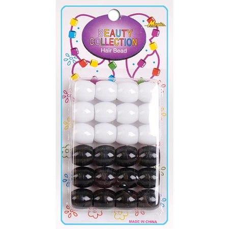 Beauty collection black & white beads