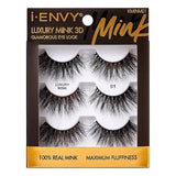 i-Envy by Kiss 3-Pack Luxury Mink 3D Lashes