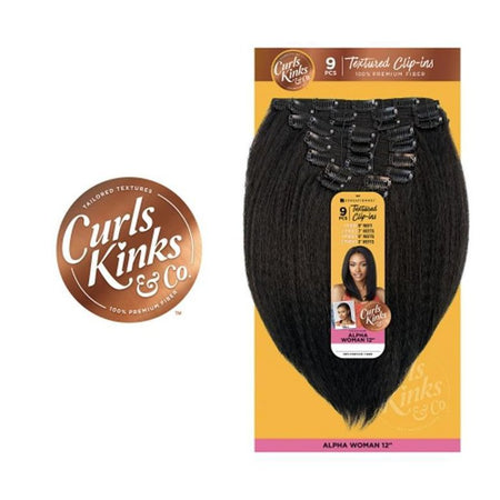 Clip-in alpha woman 12” - curls kinks & co