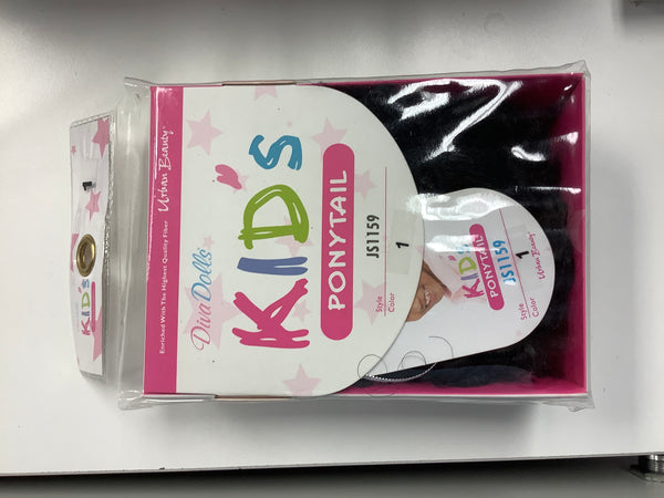 Kids ponytail 1B