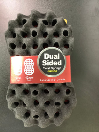 Dual sided jumbo sponge