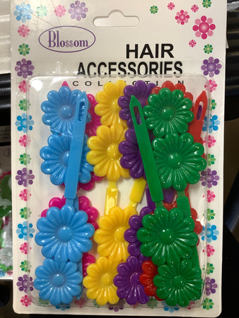 Blossom hair accessories collection rainbow barrette