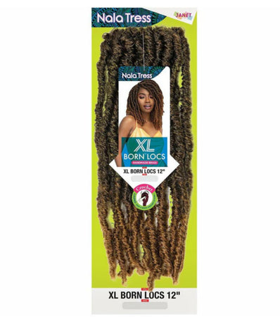 Janet Collection Nala Tress Born Locks (2) 12in