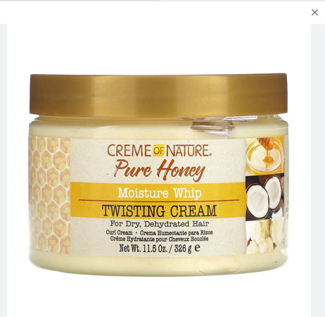 creme of nature pure honey twisting cream