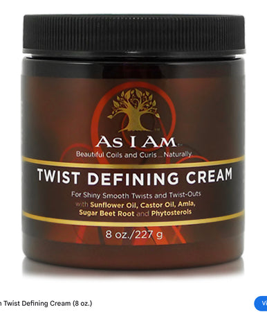 As I Am Twist defining cream (8oz)