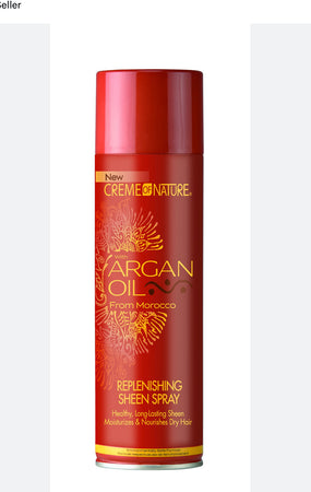creme of nature replenishing sheen spray