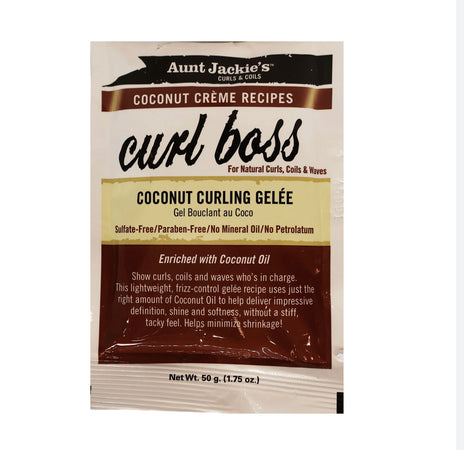 aunt jackies curl boss coconut curling gelée package