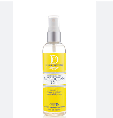 Design Essentials Moroccan oil shine spray