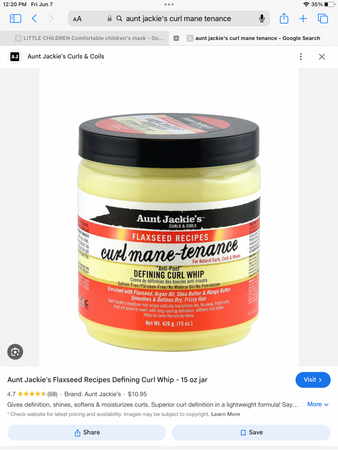 aunt jackie's curl mane tenance