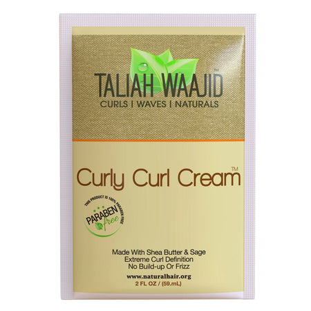 Taliah Waajid curly curl cream package