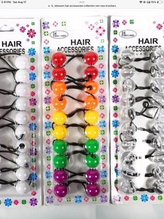 Chloe hair accessories rainbow