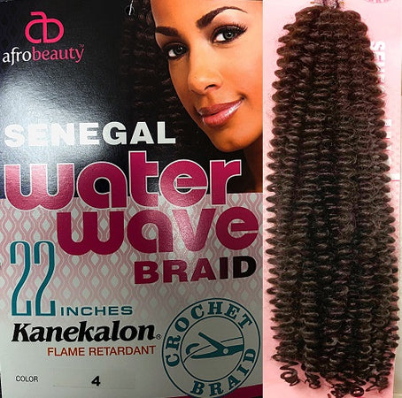 Afro beauty Senegal water wave braid 22”color 44