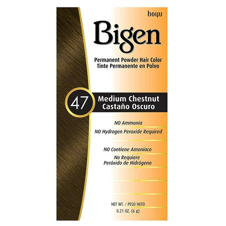 Bigen permanent powder hair color 47
