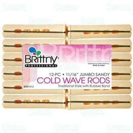 Brittny 12pc 11/16” jumbo sandy cold wave rods