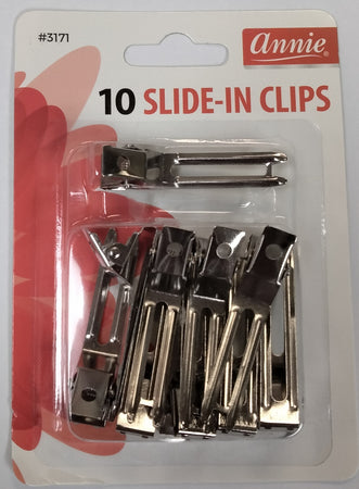 Annie 10 double prong clips