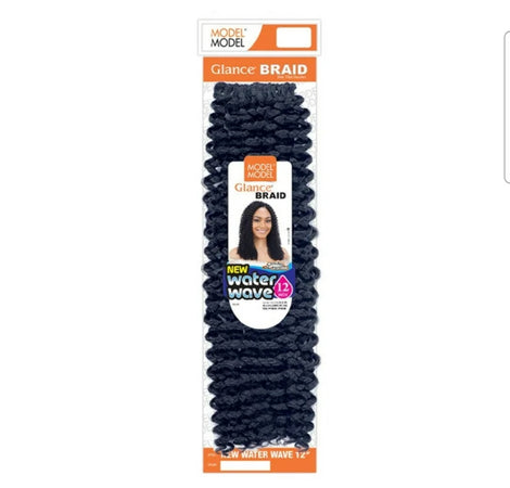 Model model glance braid water wave