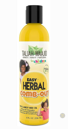 Taliah Waajid Kinky Wavy Natural Easy Herbal Comb Out, 8 Ounce