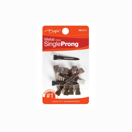 Magic collection Metal single prong 12pcs