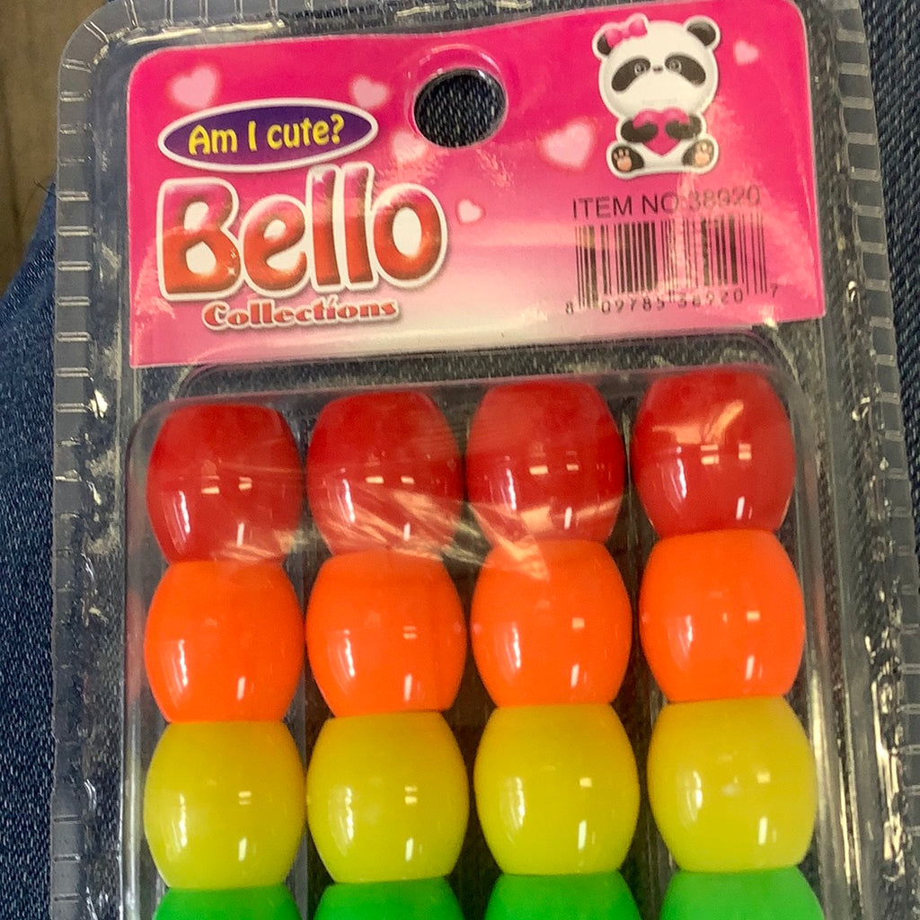 Bello collection rainbow beads