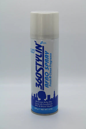 Scurl 360 stylin afro spray