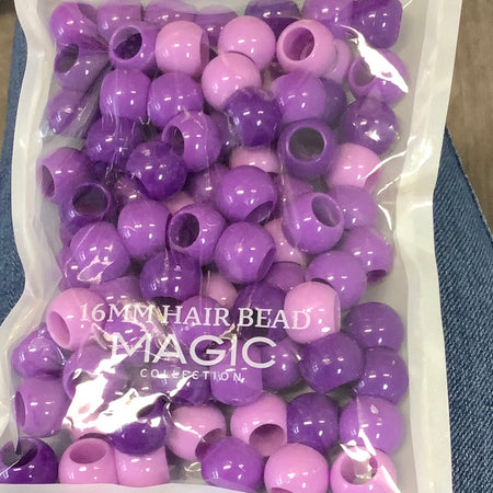 Magic collection 16MM beads (purple)