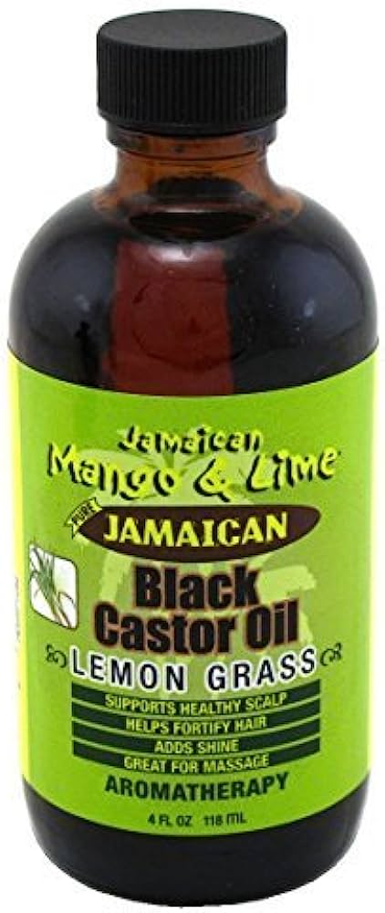 Jamaican mango black castor oil lemon grass 4oz