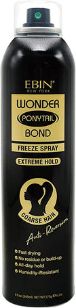 EBIN wonder ponytail bond freeze spray extreme hold (coarse hair)