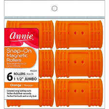 Brittny Snap on rollers Orange