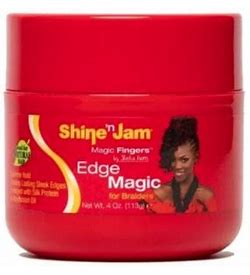 AMPRO Shine N Jam Magic Fingers 4oz-Edge Magic for Braiders