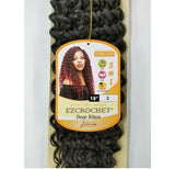 EZ CROCHET Deep Wave Crochet Braiding Hair Spectra 18