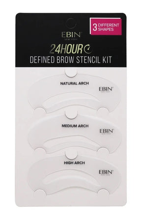 EBIN Defined Brow Stencil kit-01