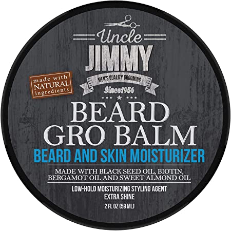 Uncle JIMMY Beard Gro Balm Beard and Skin Moisturizer