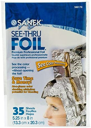 Sanex see-thru foil