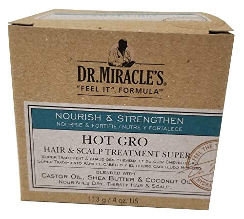 Dr. Miracles Hot Gro Hair& Scalp  Treatment Super 4oz