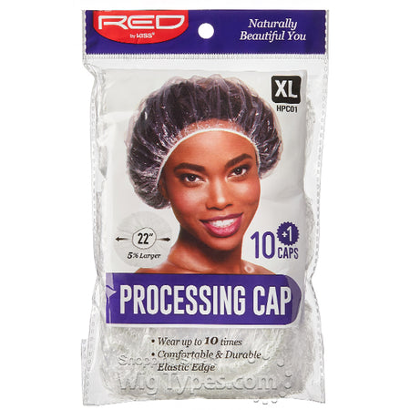 Red kiss processing cap XL