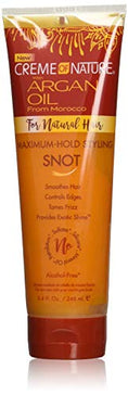 Creme of Nature with Argan oil Maximum Hold Styling Snot 8.4oz
