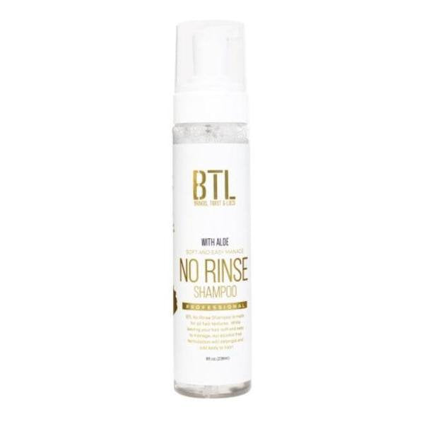 BTL no rinse shampoo with aloe 8oz